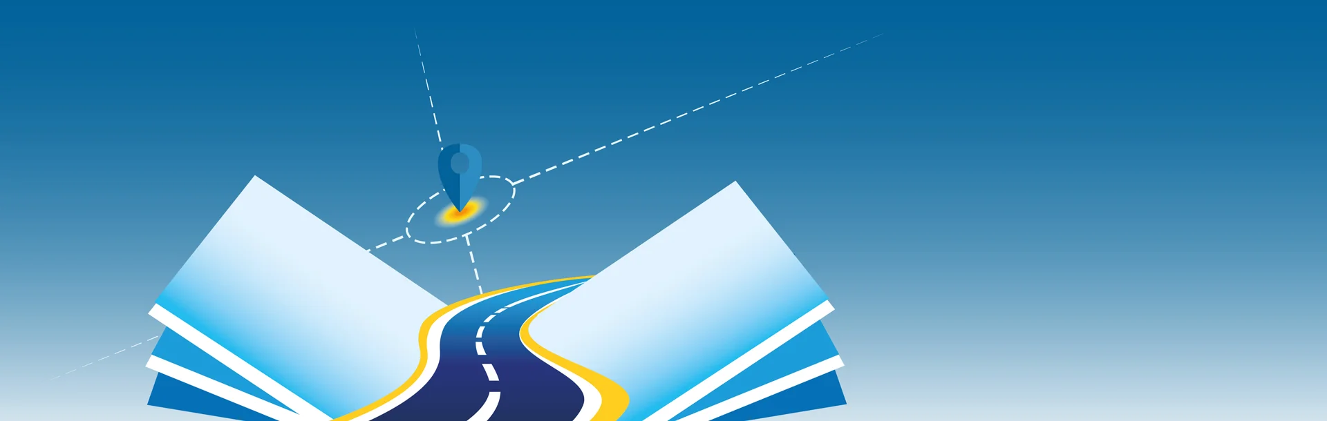 Illsutration d'un chemin avec une cible symbolisant le parcours RH
