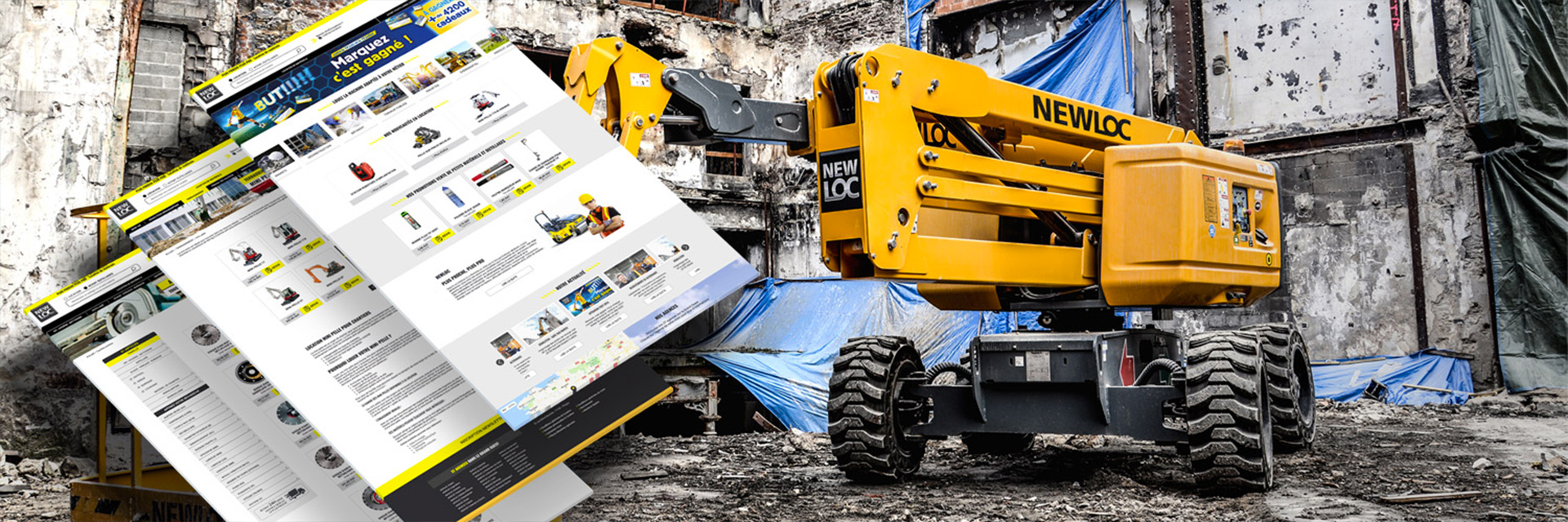 Newloc refond son site internet