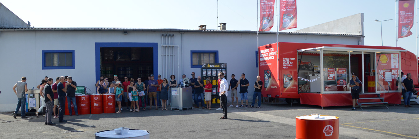 Roadshow Shell Helix pour Lubexcel à Avignon !