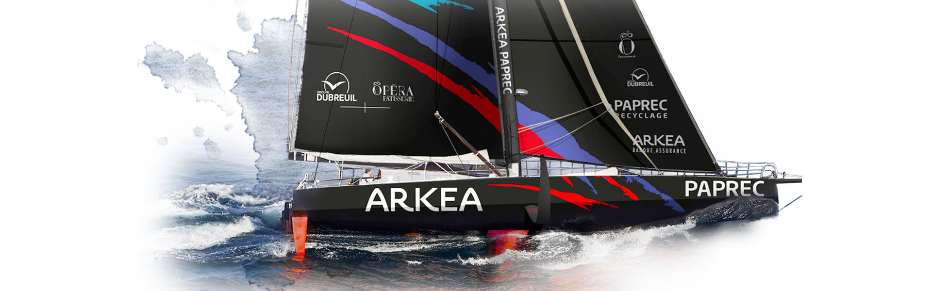 Le Team Arkea Paprec