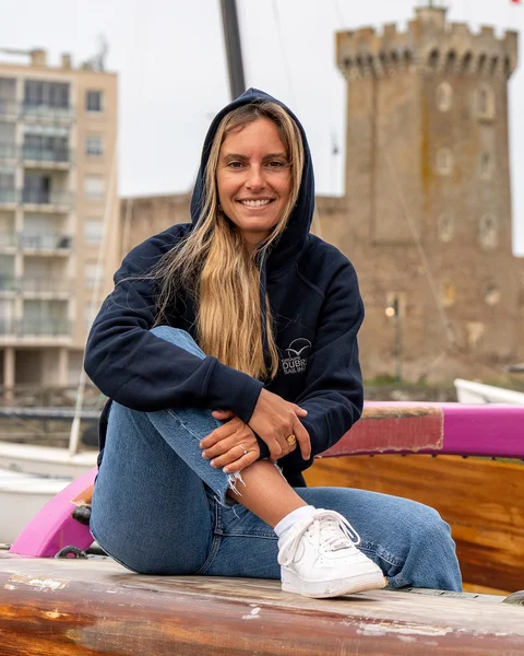 Sweat à capuche Femme - Bleu marine
