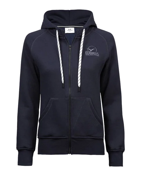 Sweat zippé Femme - Gris foncé