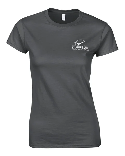 T-shirt Femme - Gris charbon