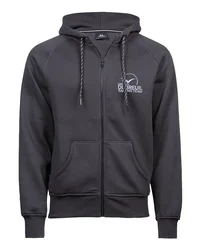 Sweat zippé Homme - Gris foncé