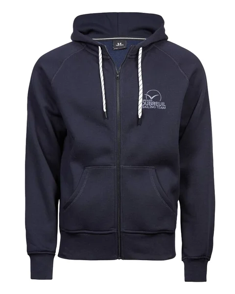 Sweat zippé Homme - Gris foncé
